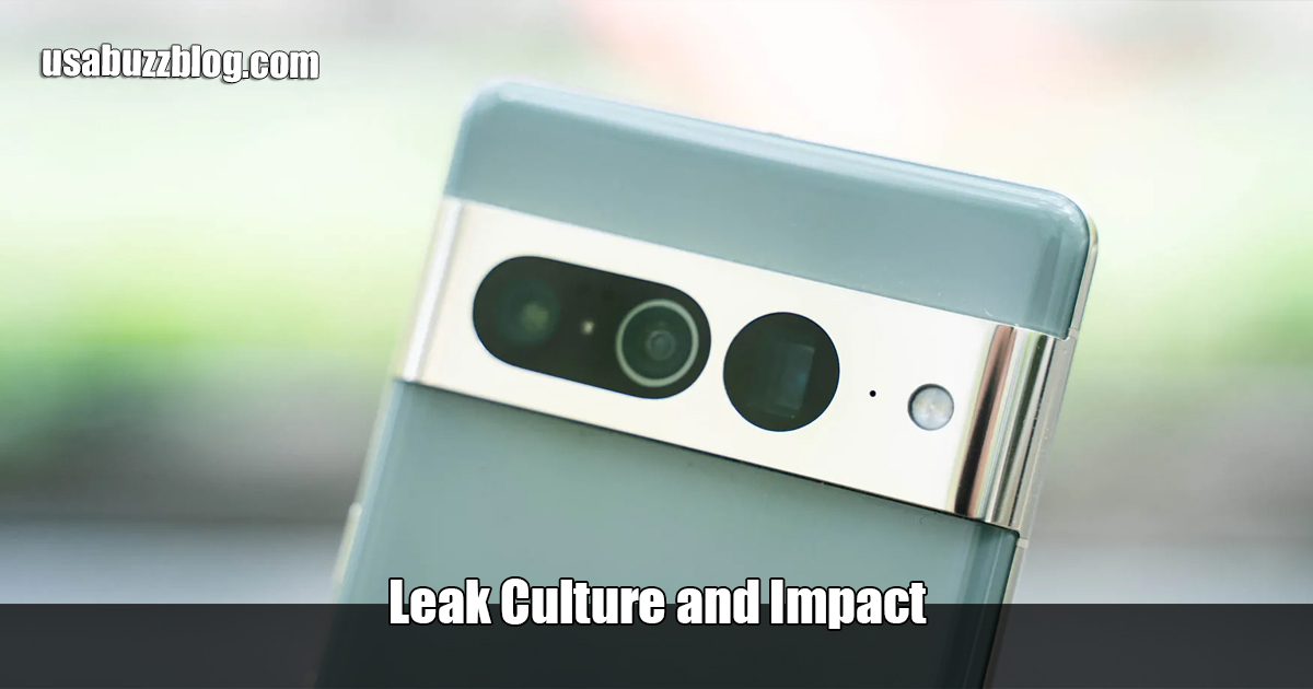 Leak Culture and Impact