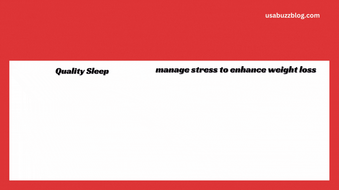 Quality Sleep and Stress Management