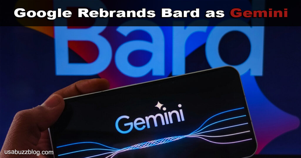 Google Rebrands Bard as Gemini