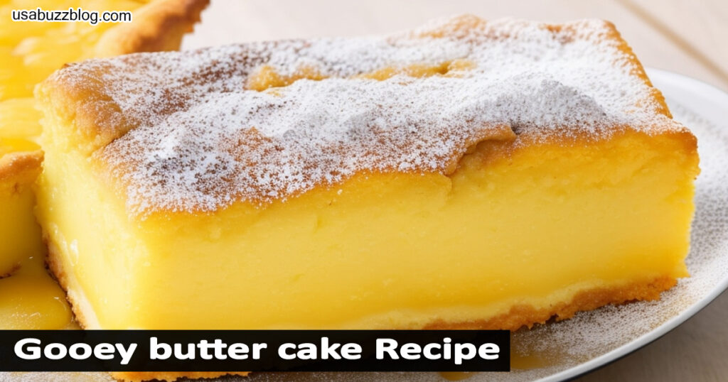 Gooey butter cake