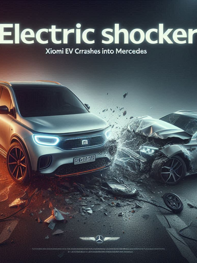 Electric Shocker: Xiaomi EV Crashes into Mercedes in First Reported Accident (Yikes!)